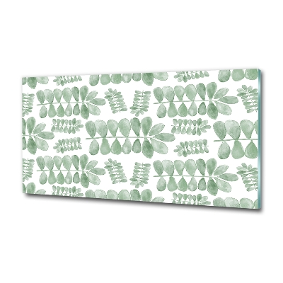 Quadro in verde Foglie verdi