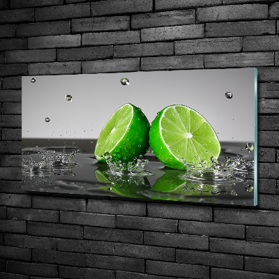 Quadro in verde Calce in acqua