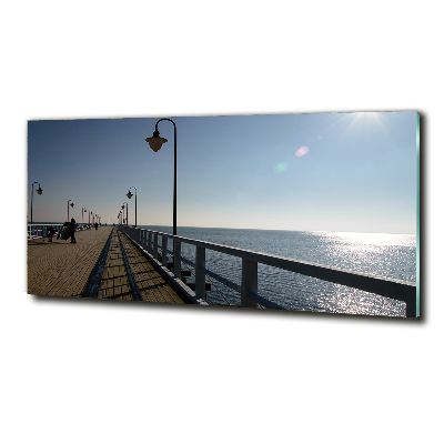 Quadro vetro Molo di Gdynia