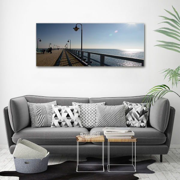 Quadro vetro Molo di Gdynia