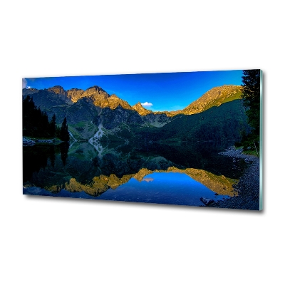 Quadro in vetro Monti Tatra