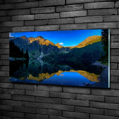 Quadro in vetro Monti Tatra