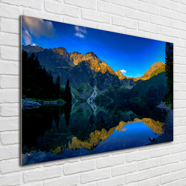 Quadro in vetro Monti Tatra