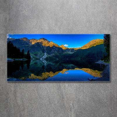 Quadro in vetro Monti Tatra