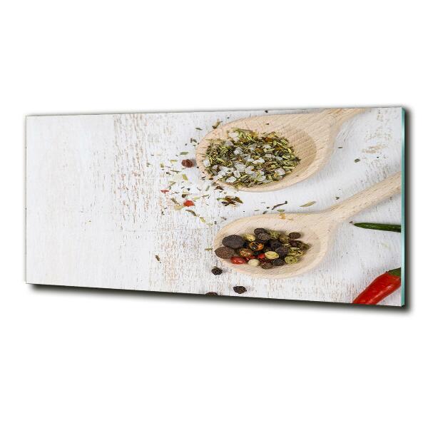 Quadro vetro Verdure e spezie