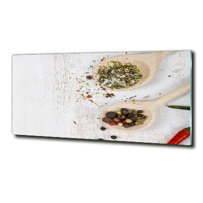 Quadro vetro Verdure e spezie