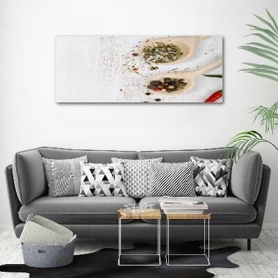 Quadro vetro Verdure e spezie