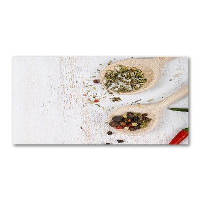 Quadro vetro Verdure e spezie