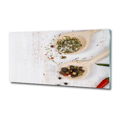 Quadro vetro Verdure e spezie