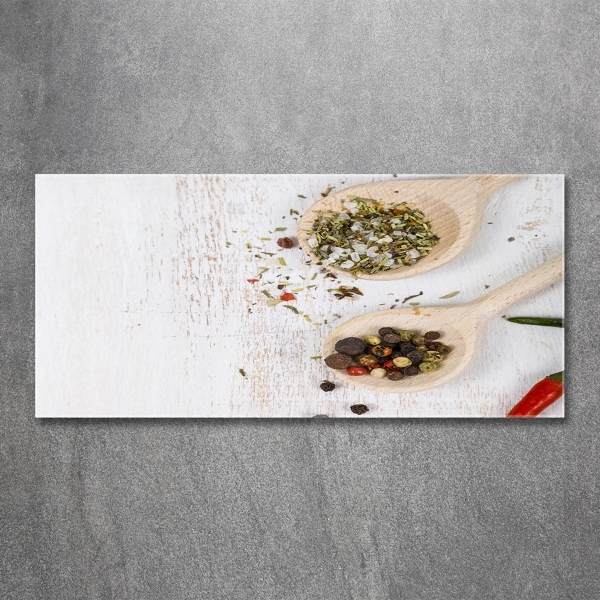 Quadro vetro Verdure e spezie