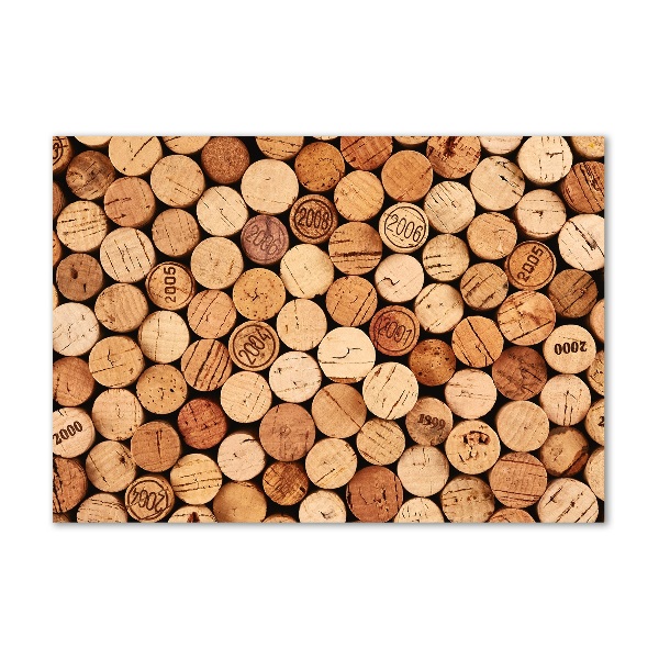 Quadro su vetro Tappi di sughero