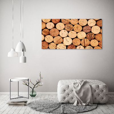 Quadro su vetro Tappi di sughero