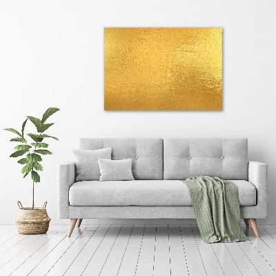 Quadro in verde Sfondo in lamina d'oro