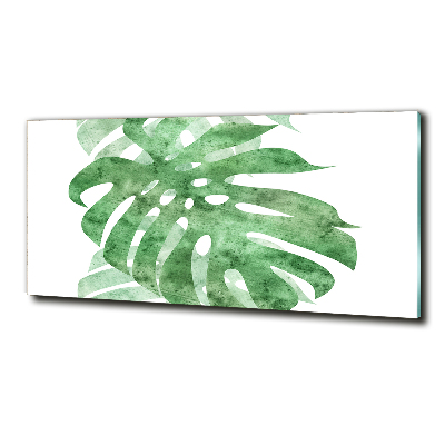 Quadro vetro Monstera