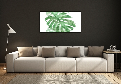 Quadro vetro Monstera