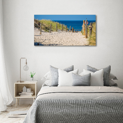 Quadro vetro Dune costiere