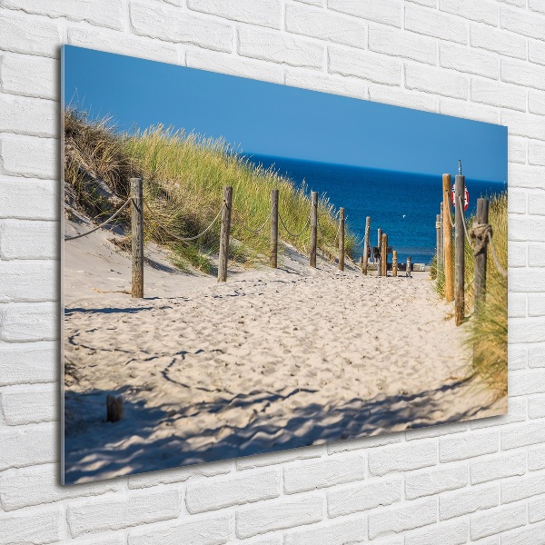 Quadro vetro Dune costiere