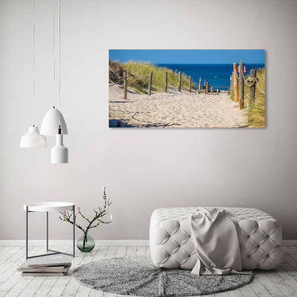 Quadro vetro Dune costiere