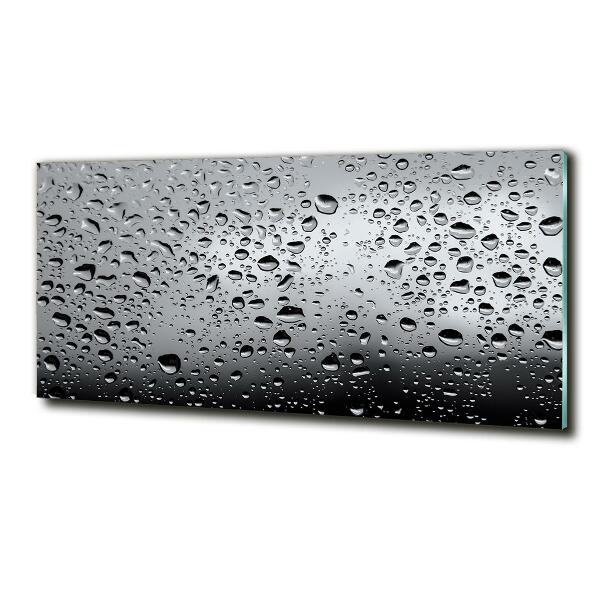 Quadro in vetro Gocce d'acqua