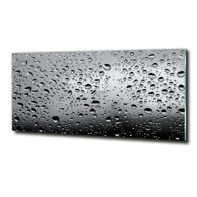 Quadro in vetro Gocce d'acqua