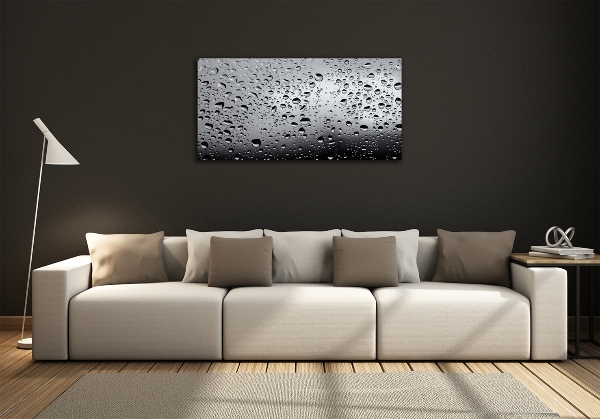 Quadro in vetro Gocce d'acqua