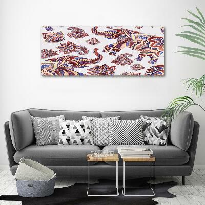 Quadro vetro Ornamenti a forma di elefante