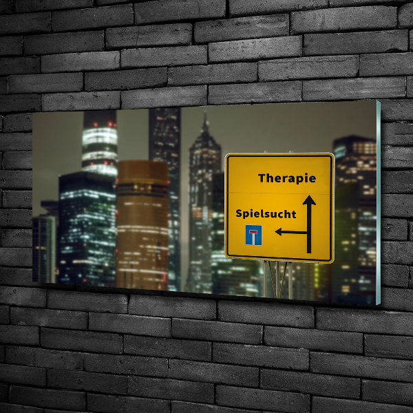 Quadro in verde Terapia in città