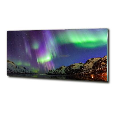 Quadro in vetro Aurora boreale