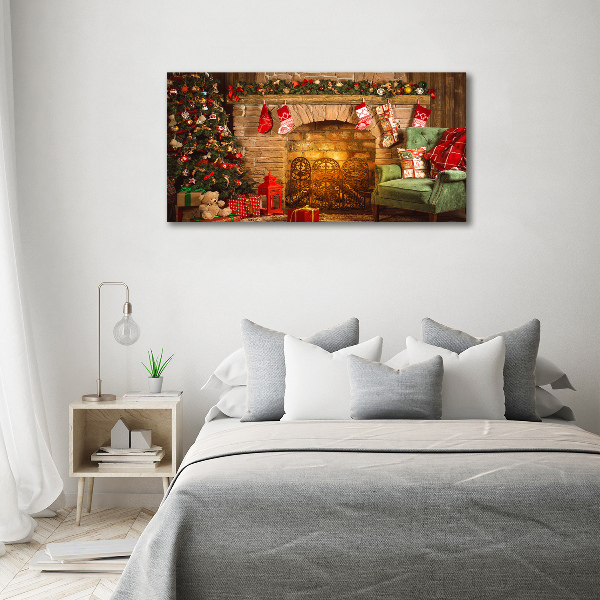 Quadro vetro Decorazioni natalizie