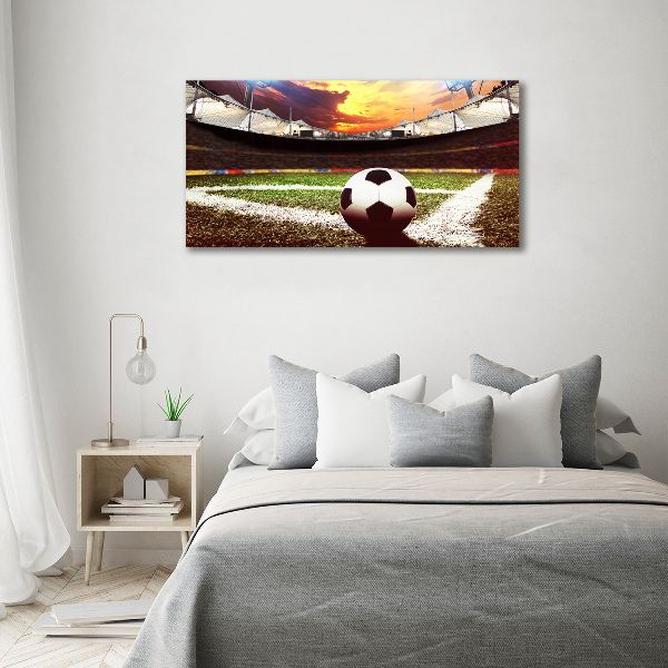 Quadro vetro Palla nello stadio