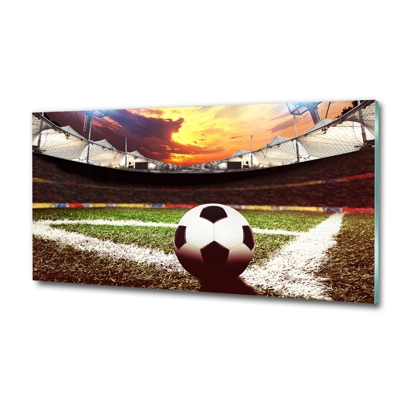 Quadro vetro Palla nello stadio