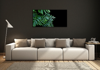 Quadro in verde Monstera