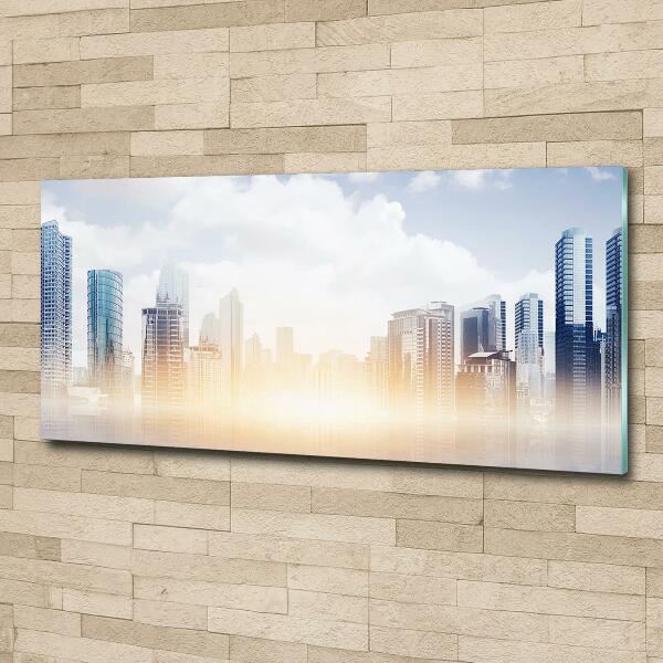Quadro su vetro Grattacieli