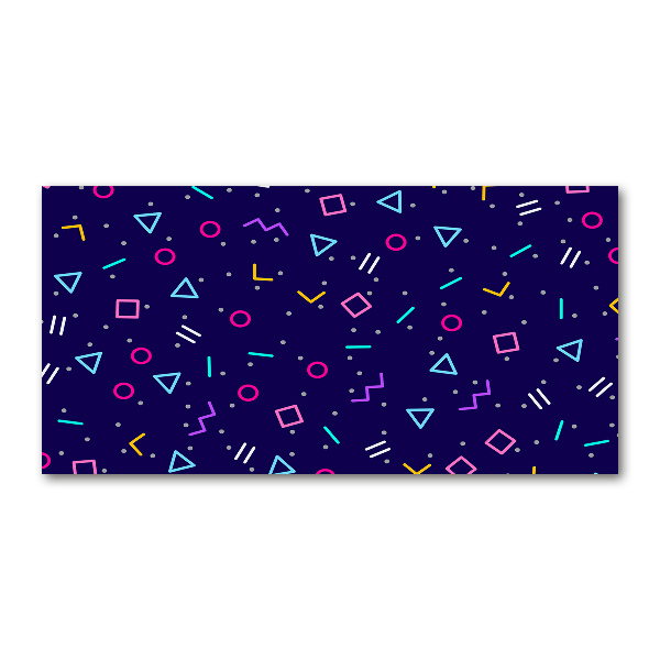 Quadro in vetro Sfondo geometrico