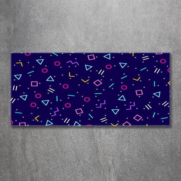 Quadro in vetro Sfondo geometrico