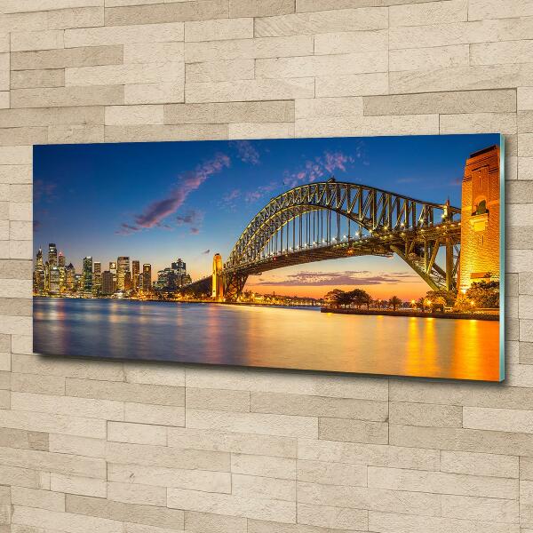Quadro vetro Skyline di Sydney