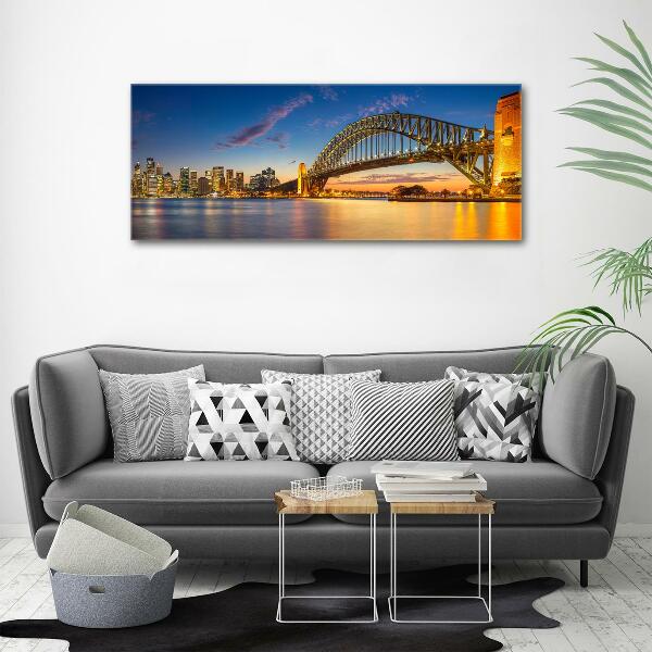 Quadro vetro Skyline di Sydney