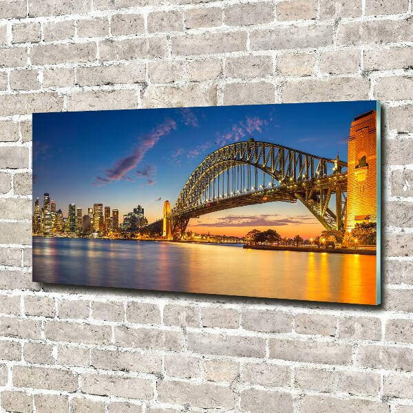 Quadro vetro Skyline di Sydney