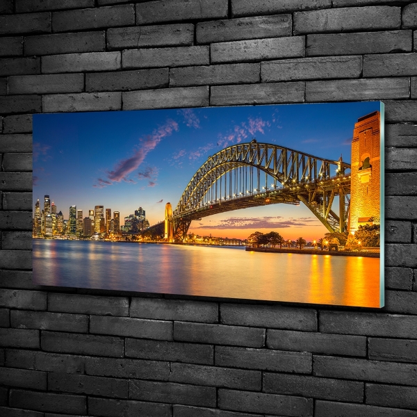 Quadro vetro Skyline di Sydney