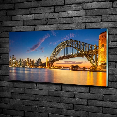 Quadro vetro Skyline di Sydney