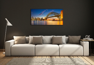 Quadro vetro Skyline di Sydney
