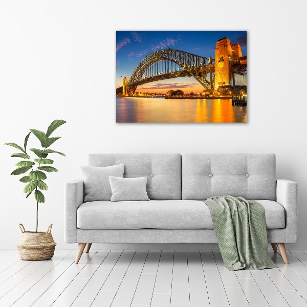 Quadro vetro Skyline di Sydney