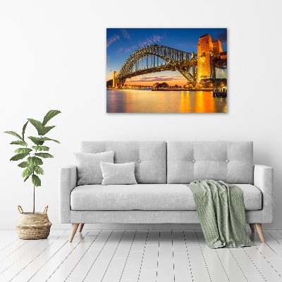 Quadro vetro Skyline di Sydney