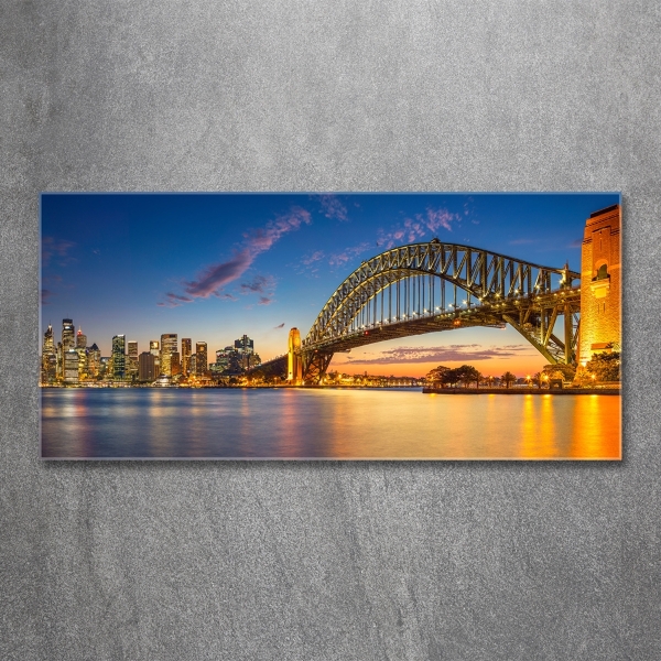 Quadro vetro Skyline di Sydney