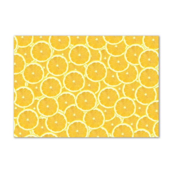 Quadro su vetro Fette di limone