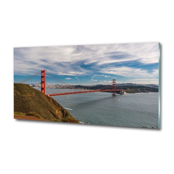 Quadro su vetro Ponte di San Francisco