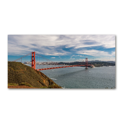 Quadro su vetro Ponte di San Francisco