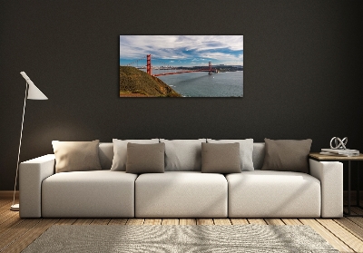 Quadro su vetro Ponte di San Francisco