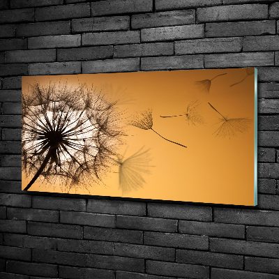 Quadro in verde Dente di leone