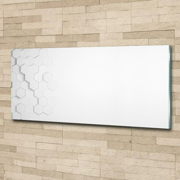 Quadro vetro Sfondo esagonale